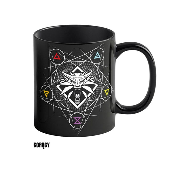 Henkelbecher Good Loot The Witcher 3 Schwarz 480 ml