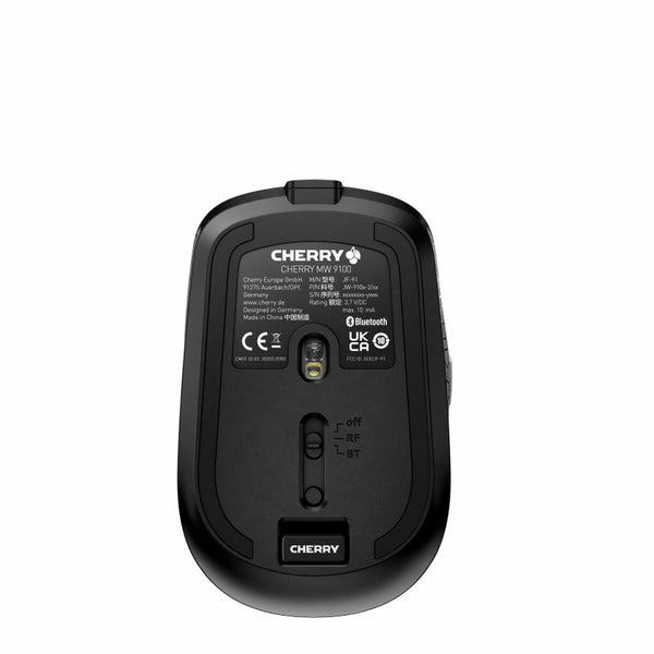 Schnurlose Mouse Cherry MW 9100 Schwarz 2400 dpi