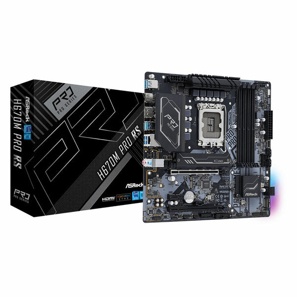 Motherboard ASRock H670M PRO RS LGA 1700 INTEL H670