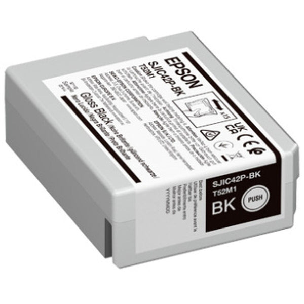 Original Tintenpatrone Epson SJIC42P-BK Schwarz
