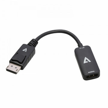 DisplayPort-zu-HDMI-Adapter V7 V7DPHDMIACTV Schwarz 4K Ultra HD