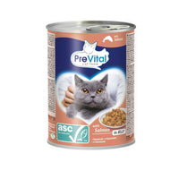 Katzenfutter Prevital Lachsfarben 415 g