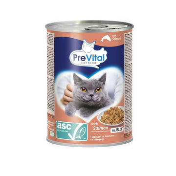 Katzenfutter Prevital Lachsfarben 415 g