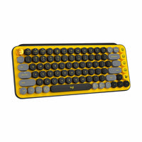 Drahtlose Tastatur Logitech EMOJI USB Schwarz