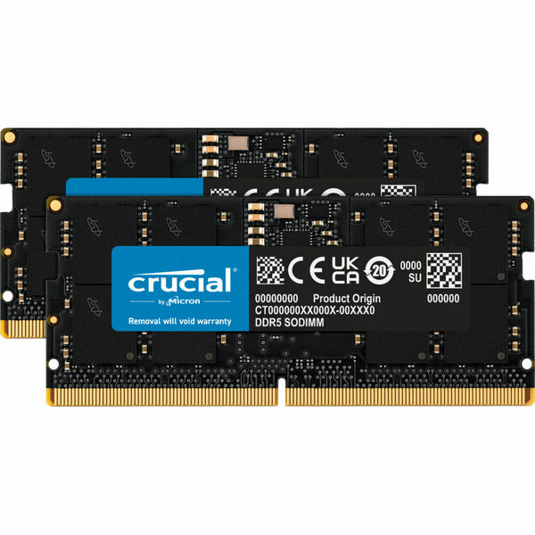 RAM Speicher Crucial CT2K16G48C40S5 32 GB DDR5 SDRAM DDR5 4800 MHz CL40