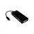 Hub USB V7 V7UC-DPHDVGADVI-BLK Schwarz
