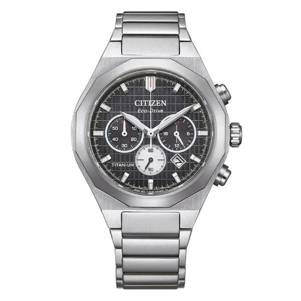 Herrenuhr Citizen SUPER TITANIUM Silberfarben