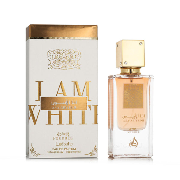 Unisex-Parfüm Lattafa EDP Ana Abiyedh Poudrée 60 ml