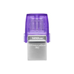 Pendrive Kingston DTDUO3CG3/128GB Schwarz Lila Stahl 128 GB Andere