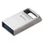 USB Pendrive Kingston DTMC3G2/64GB Schlüsselanhänger Silberfarben Schwarz 64 GB