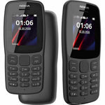 Smartphone Nokia 106 1,8" mediatek 6261d 4 MB Schwarz