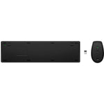 Tastatur mit Drahtloser Maus HP 4R009AA#ABE Qwerty Spanisch Schwarz