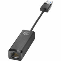 USB 2.0-zu-Red RJ45-Adapter HP 4Z7Z7AA Schwarz