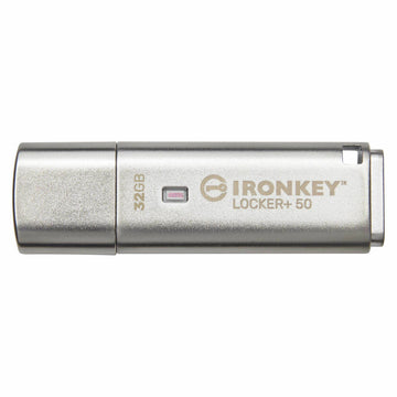 USB Pendrive Kingston IKLP50/32GB Grau 16 GB 32 GB