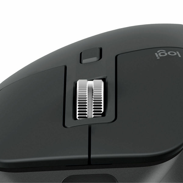 Schnurlose Mouse Logitech MX Master 3S Graphit Schwarzweiß