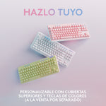 Gaming Tastatur Logitech Weiß Qwerty Spanisch QWERTY (Restauriert A)
