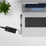 Laptopladekabel Aisens ASLC-90WAUTO-BK 90 W Universal
