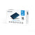 Externe Box Aisens ASE-2525PB Blau Marineblau 2,5"