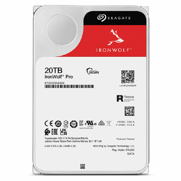 Festplatte Seagate IronWolf  Pro ST20000NT001 3,5" 20 TB