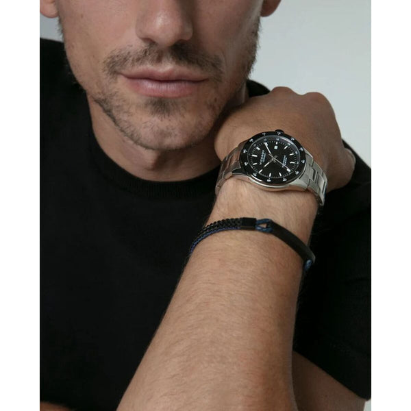 Herrenarmreif Viceroy 14219P01010 Schwarz