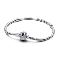 Damenarmreif Pandora 593584C01-21 21 cm Silberfarben