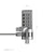 Sicherheitskabel Aisens ASLK-D40N01-SL Silberfarben 1,5 m