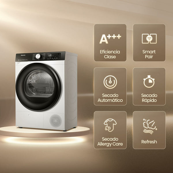 Trockner Hisense DH3S902BW3 9 kg