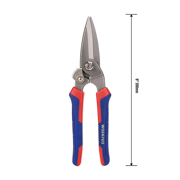 Schere Workpro Geschmiedeter Stahl 20 cm