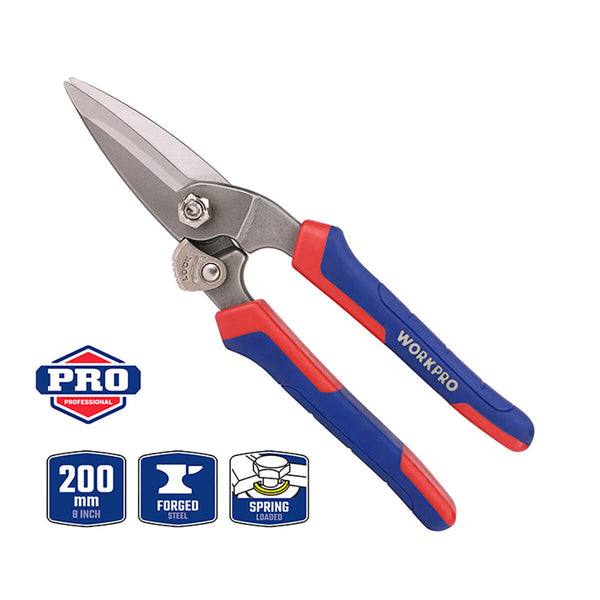 Schere Workpro Geschmiedeter Stahl 20 cm