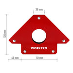 Magnetische Schweißschablone Workpro 5" 12,5 cm