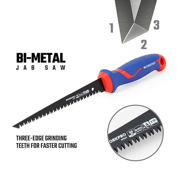 Säge Workpro 15 cm Maurerei/Bauten