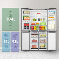 Amerikanischer Kühlschrank Hisense RQ5P470SETE 179 Weiß
