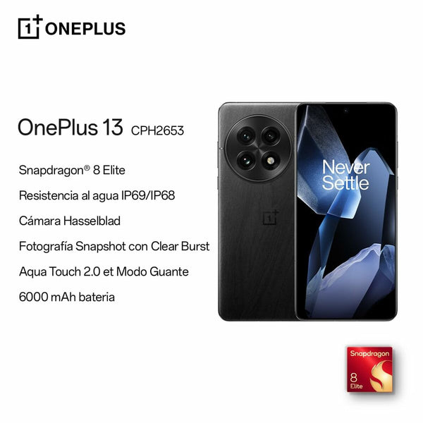 Smartphone OnePlus 6,82" Qualcomm Snapdragon 8 Elite 16 GB RAM 512 GB Schwarz