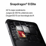 Smartphone OnePlus 6,82" Qualcomm Snapdragon 8 Elite 16 GB RAM 512 GB Schwarz