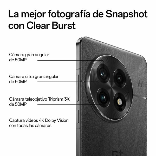 Smartphone OnePlus 6,82" Qualcomm Snapdragon 8 Elite 16 GB RAM 512 GB Schwarz