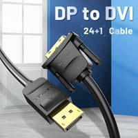 Adapter DisplayPort auf DVI Vention HAFBF Schwarz 2 m