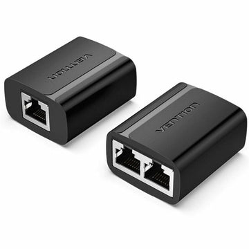 Divisor-Ethernet-LAN-zu-2 x RJ45-Adapter Vention IPTB0 Schwarz