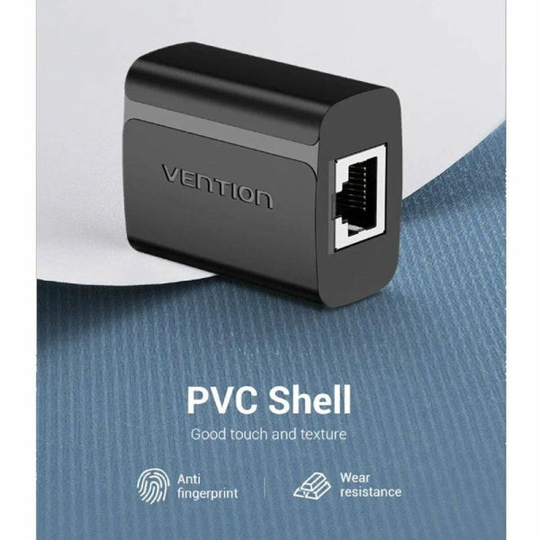 Divisor-Ethernet-LAN-zu-2 x RJ45-Adapter Vention IPTB0 Schwarz