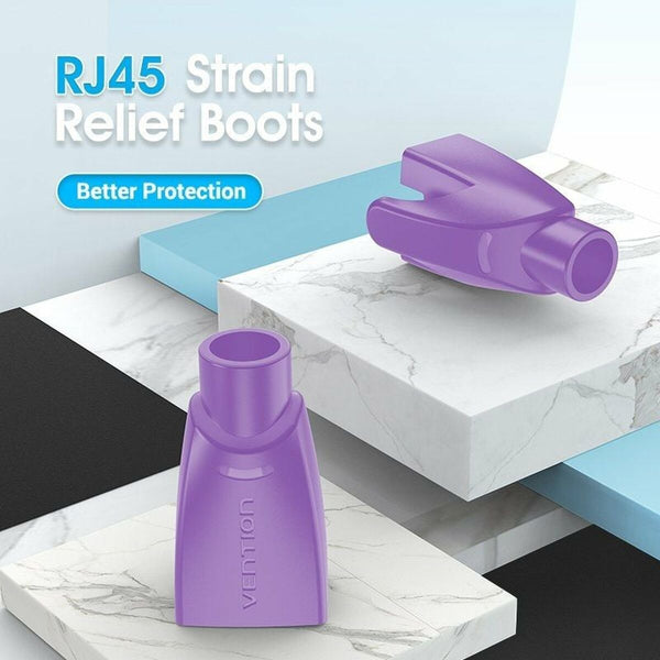 Schutzhülse für RJ14-Stecker Vention IODV0-100 Lila