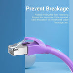 Schutzhülse für RJ14-Stecker Vention IODV0-100 Lila