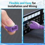 Schutzhülse für RJ14-Stecker Vention IODV0-100 Lila