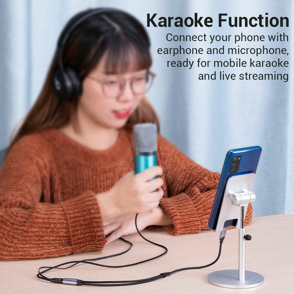 USB-C-zu-Jack 3.5 mm-Adapter Vention BGPHY