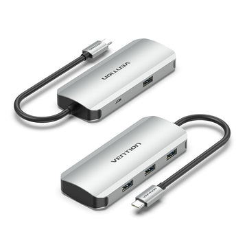 Hub USB Vention TNAHB Grau