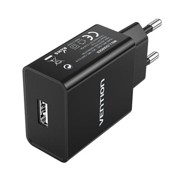 Wandladegerät Vention WML-CH07-EU-B 12 W Schwarz