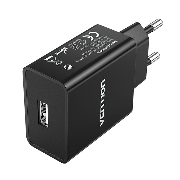 Wandladegerät Vention WML-CH07-EU-B 12 W Schwarz