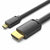 HDMI Kabel Vention AGIBF 1 m Schwarz
