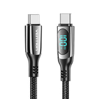 USB-Kabel Vention TAYBAV 1,2 m Schwarz (1 Stück)