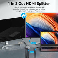 HDMI-Kommutator Vention AKPH0 Grau 1 m