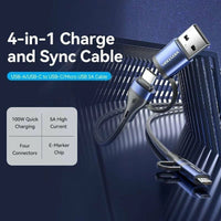 USB-C-Kabel Vention CTLLF 1 m