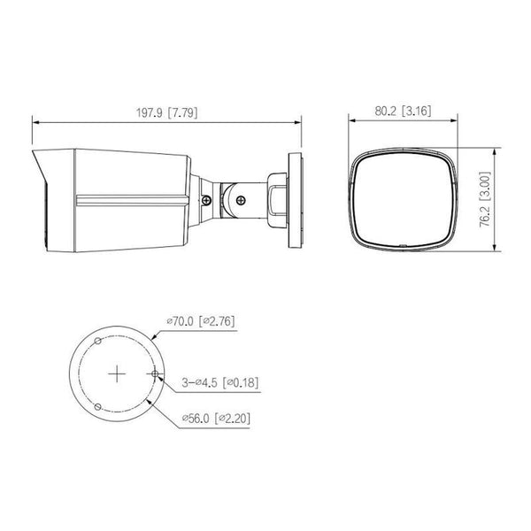 Videoüberwachungskamera Dahua IPC-HFW1239TL1-A-IL-0280B
